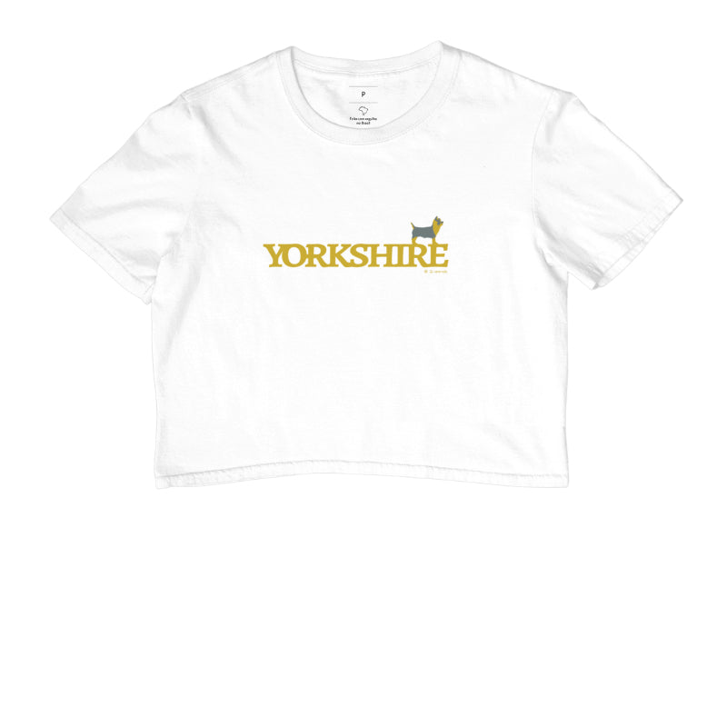 Camiseta Cropped Yorkshire - Identidade