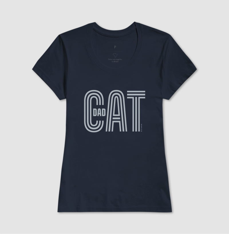 Camiseta Cat Dad