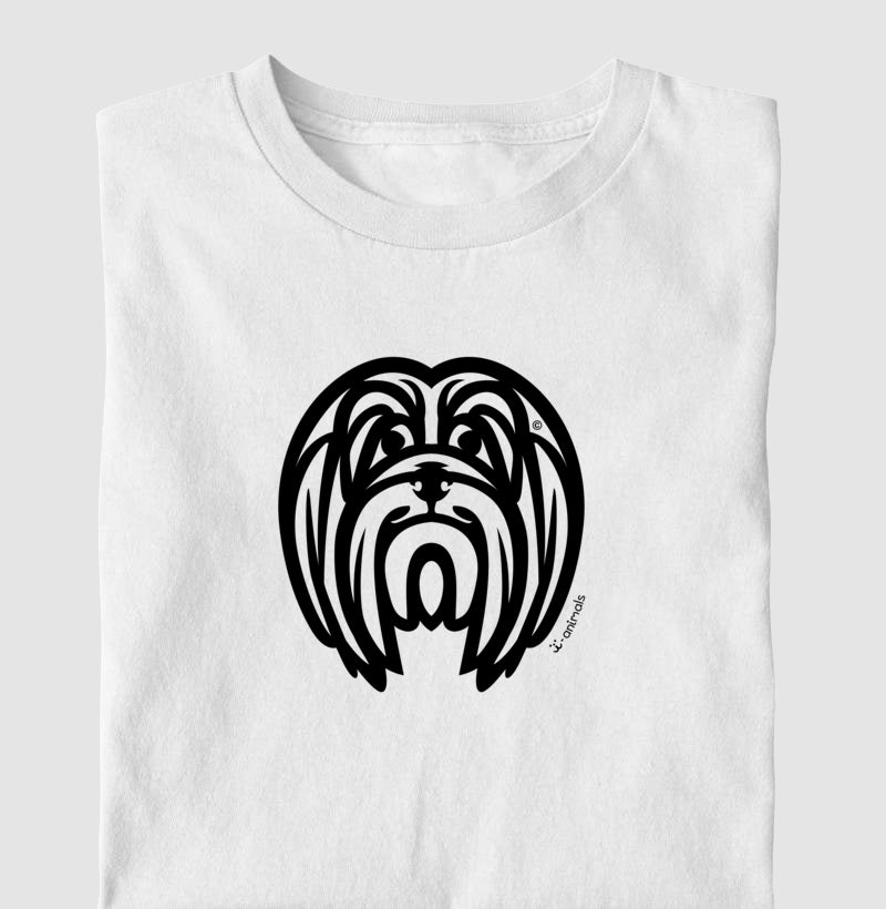 Camiseta Lhasa Apso - Tribal