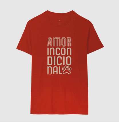 Camiseta Amor Incondicional - Feminino / Branca