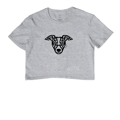 Camiseta Cropped Whippet - Tribal