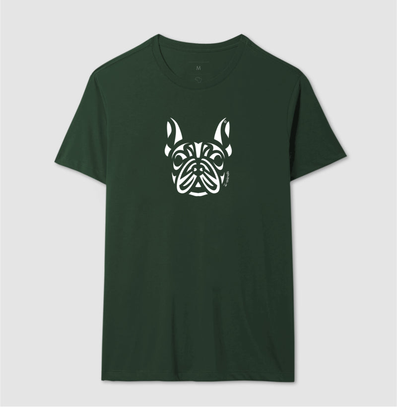 Camiseta Buldogue Francês - Tribal