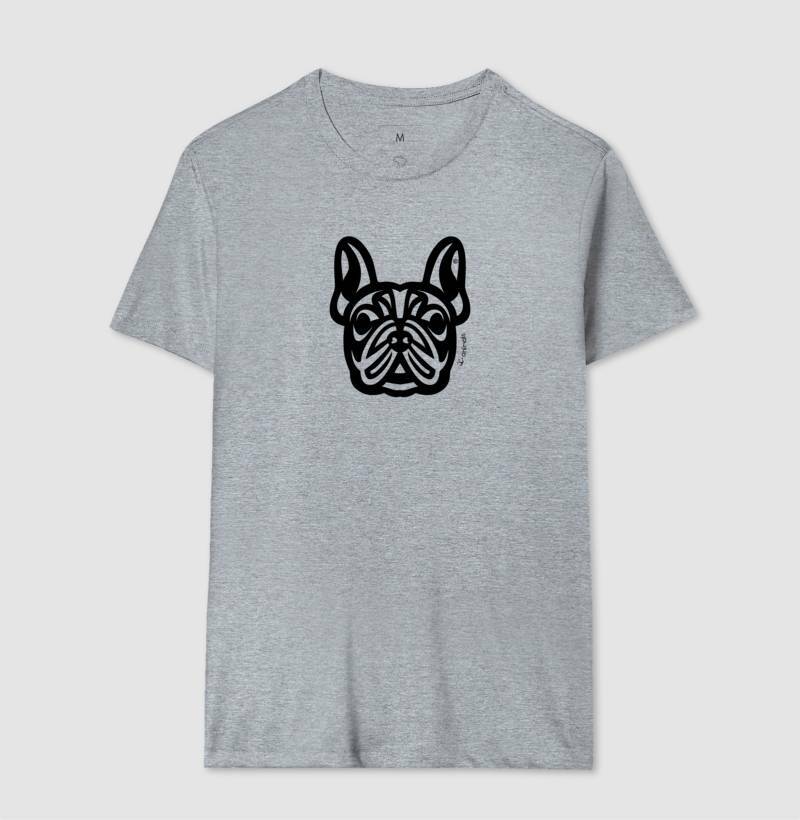 Camiseta Buldogue Francês - Tribal