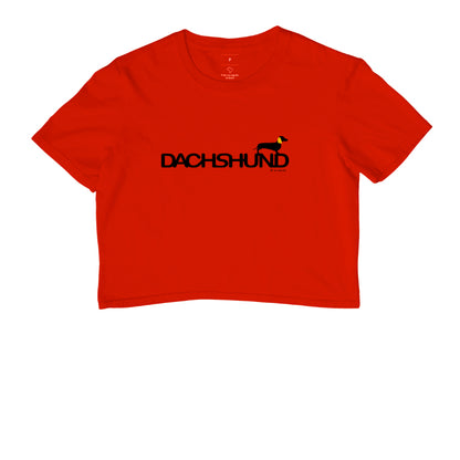 Camiseta Cropped Dachshund - Identidade