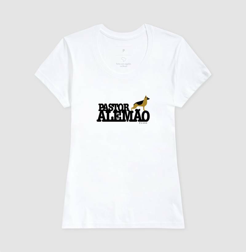 Camiseta Pastor Alemão - Identidade