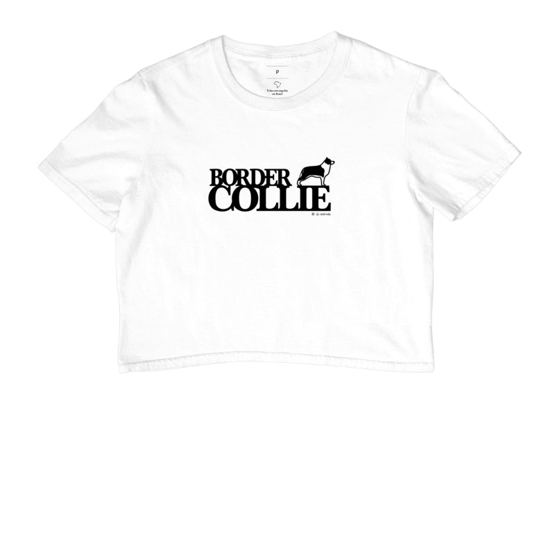 Camiseta Cropped Border Collie - Identidade