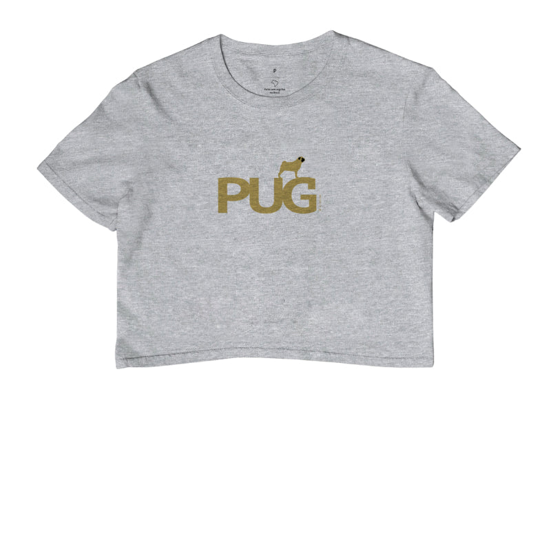 Camiseta Cropped Pug - Identidade