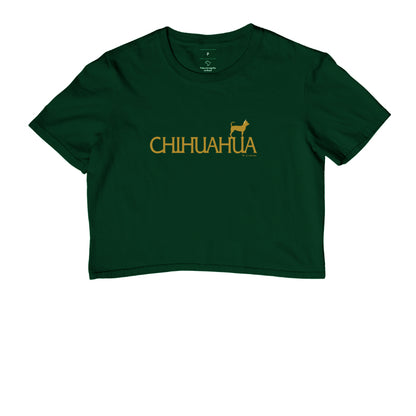 Camiseta Cropped Chihuahua - Identidade