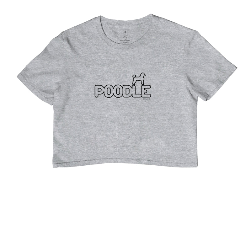 Camiseta Cropped Poodle - Identidade