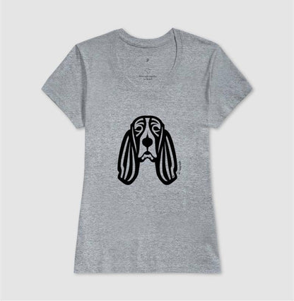 Camiseta Basset Hound - Tribal