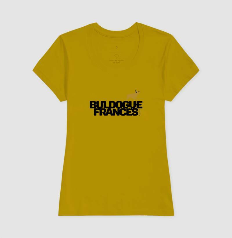 Camiseta Buldogue Francês - Identidade