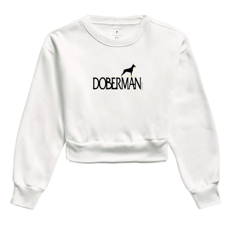 Moletom Cropped Doberman - Identidade