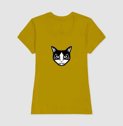 Camiseta Gato Preto e Branco - Tribal