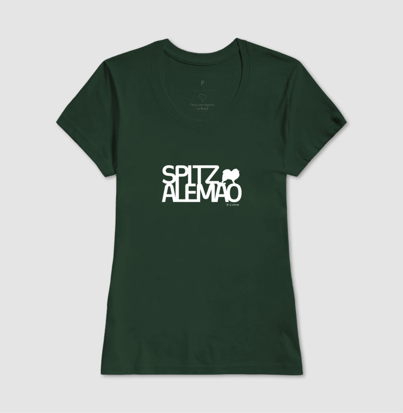 Camiseta Spitz Alemão - Identidade