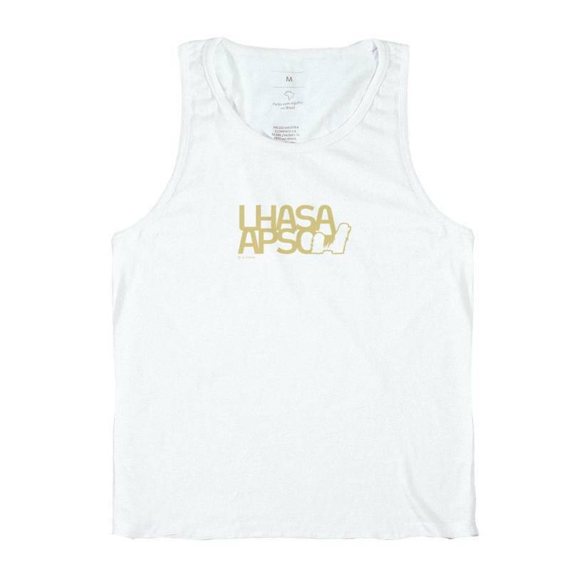 Camiseta Regata Lhasa Apso - Identidade