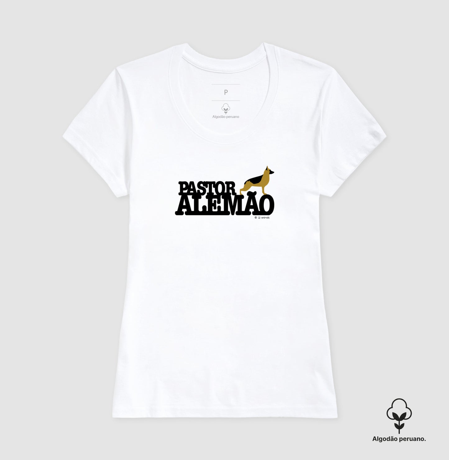 Camiseta Pastor Alemão “INCA SOFT” - Identidade