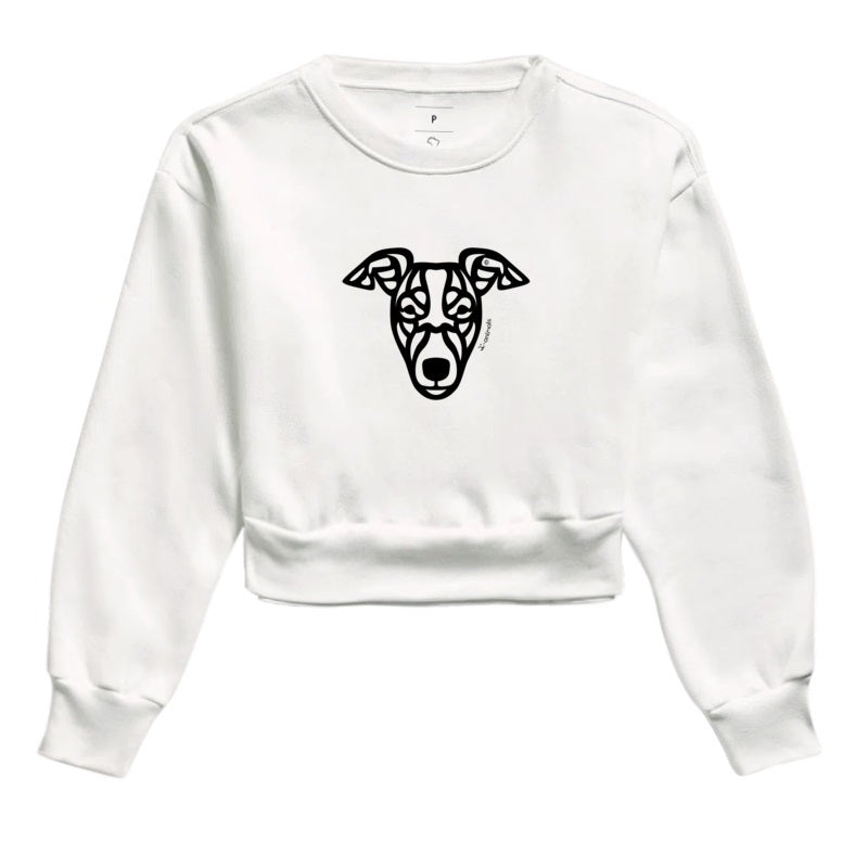 Moletom Cropped Whippet - Tribal