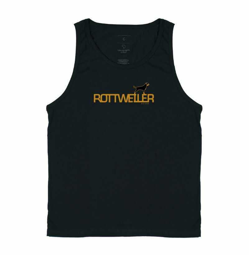 Camiseta Regata Rottweiler - Identidade