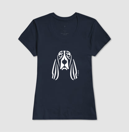 Camiseta Basset Hound - Tribal