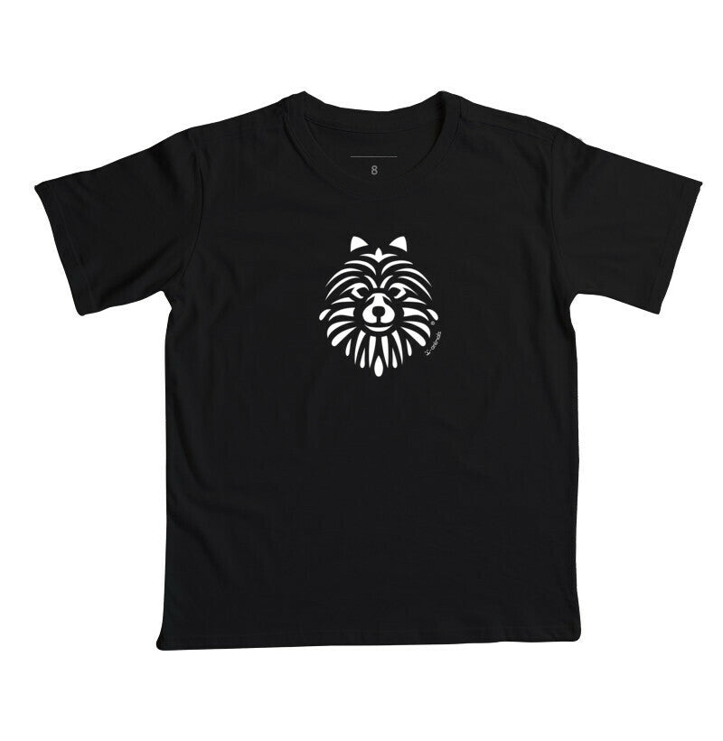 Camiseta Infantil Spitz Alemão - Tribal