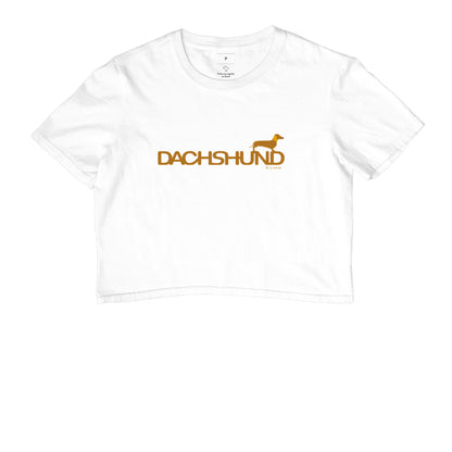 Camiseta Cropped Dachshund - Identidade