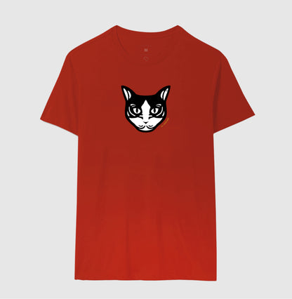 Camiseta Gato Preto e Branco - Tribal