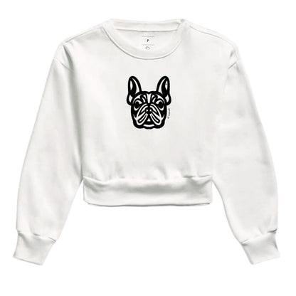 Moletom Cropped Buldogue Francês - Tribal