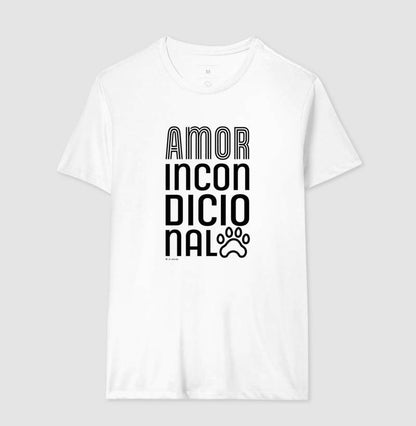 Camiseta Amor Incondicional - Feminino / Branca