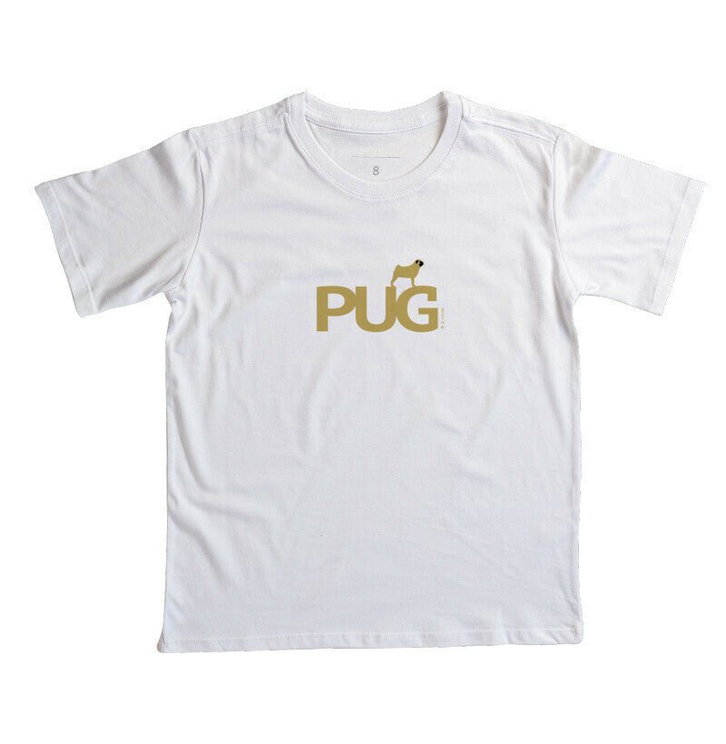 Camiseta Infantil Pug - Identidade