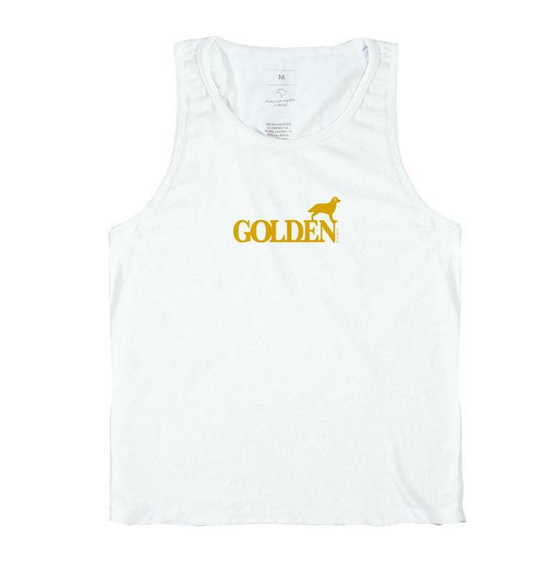 Camiseta Regata Golden Retriever - Identidade