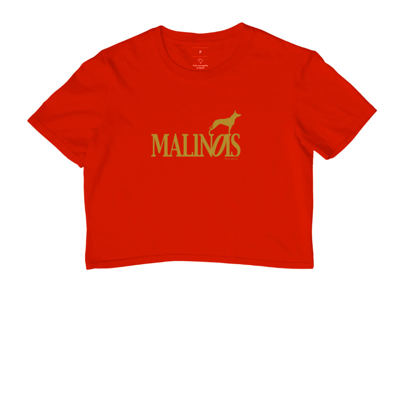 Camiseta Cropped Malinois - Identidade