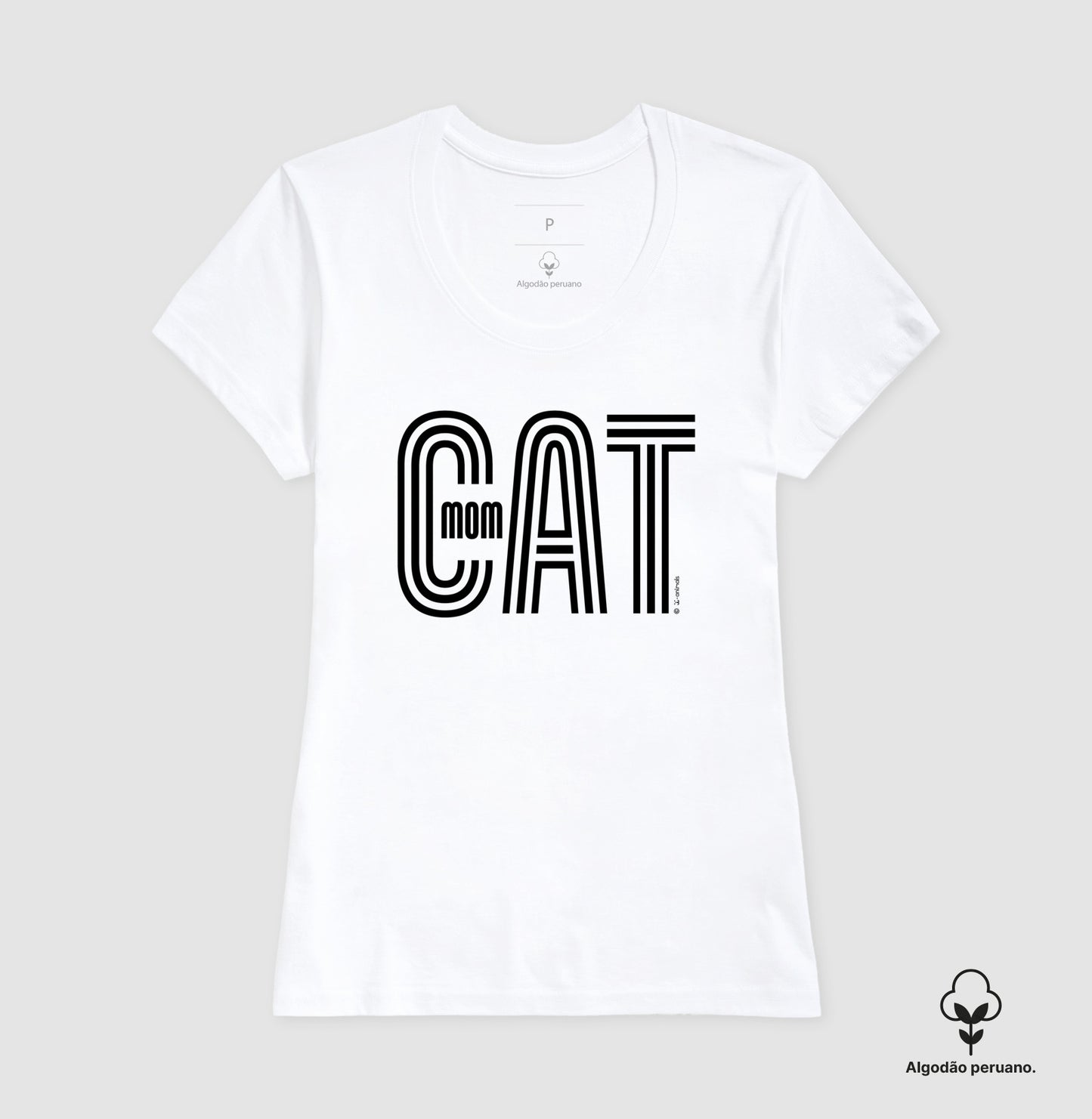 Camiseta “Inca Soft” Cat Mom