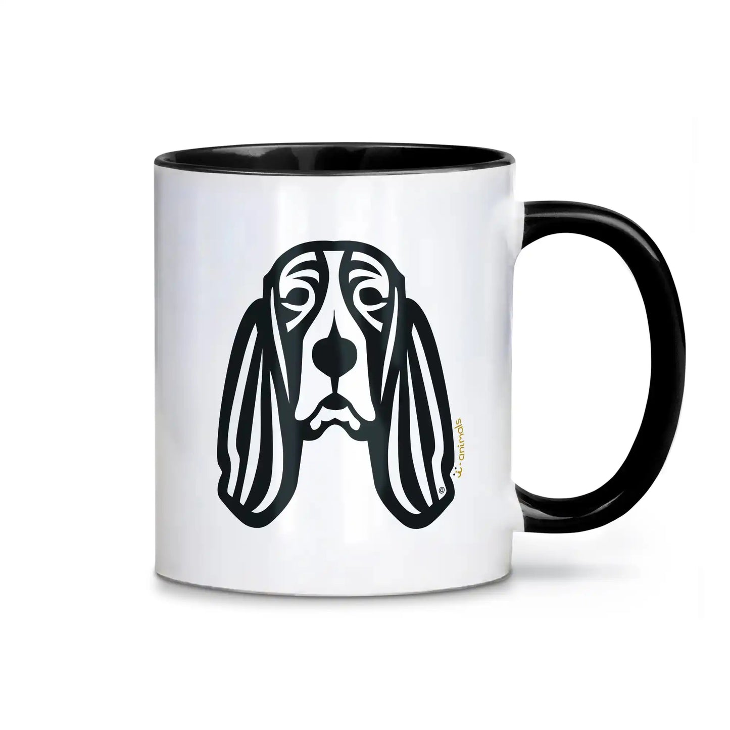 Caneca Basset Hound - Tribal