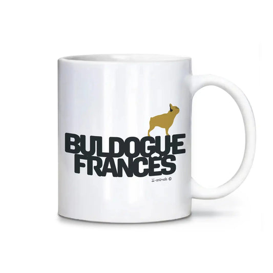 Caneca Buldogue Francês - Identidade i-animals