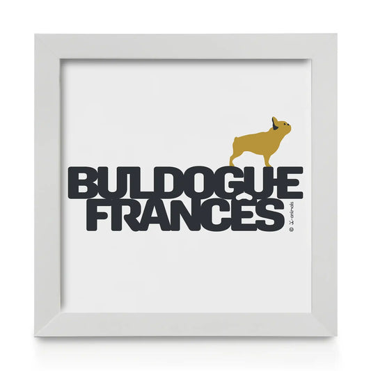 Quadro decorativo Buldogue Francês - Identidade