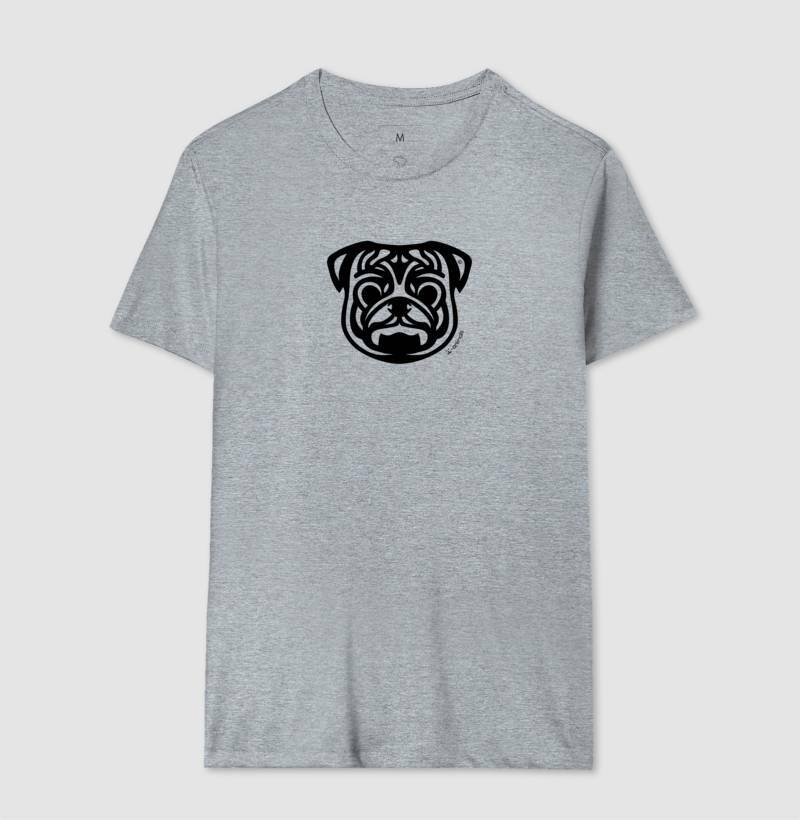 Camiseta Pug - Tribal