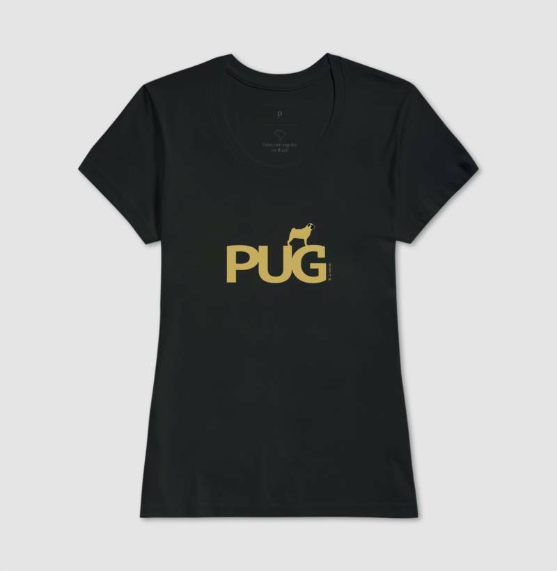 Camiseta Pug - Identidade