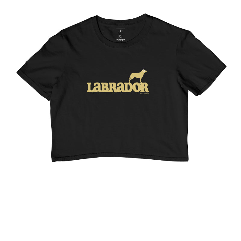 Camiseta Cropped Labrador - Independente