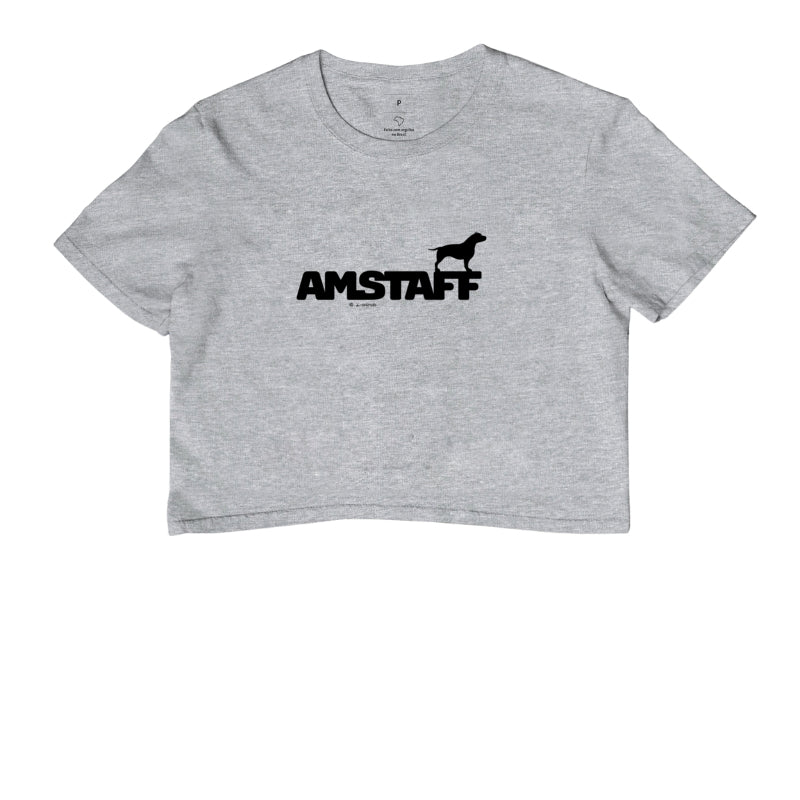 Camiseta Cropped Amstaff - Identidade