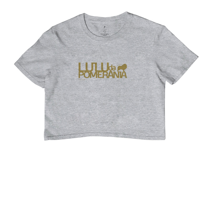 Camiseta Cropped Lulu da Pomerânia - Identidade