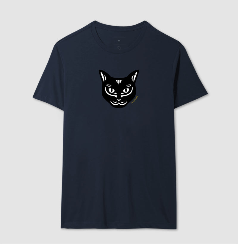 Camiseta Gato Preto - Tribal