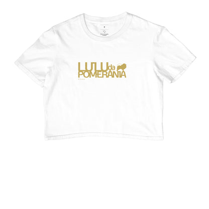 Camiseta Cropped Lulu da Pomerânia - Identidade