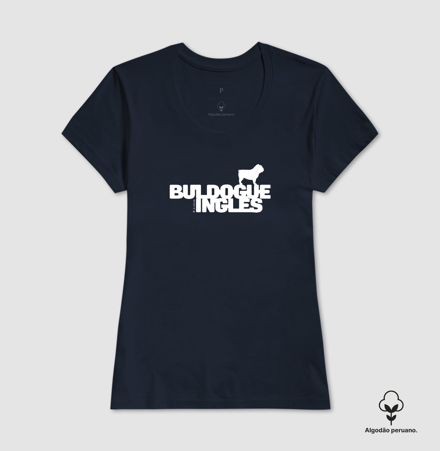 Camiseta Buldogue Inglês “INCA SOFT” - Identidade