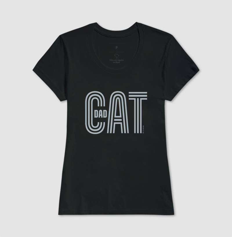 Camiseta Cat Dad