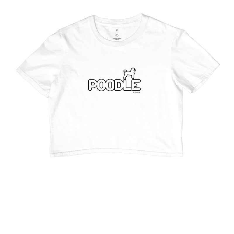 Camiseta Cropped Poodle - Identidade