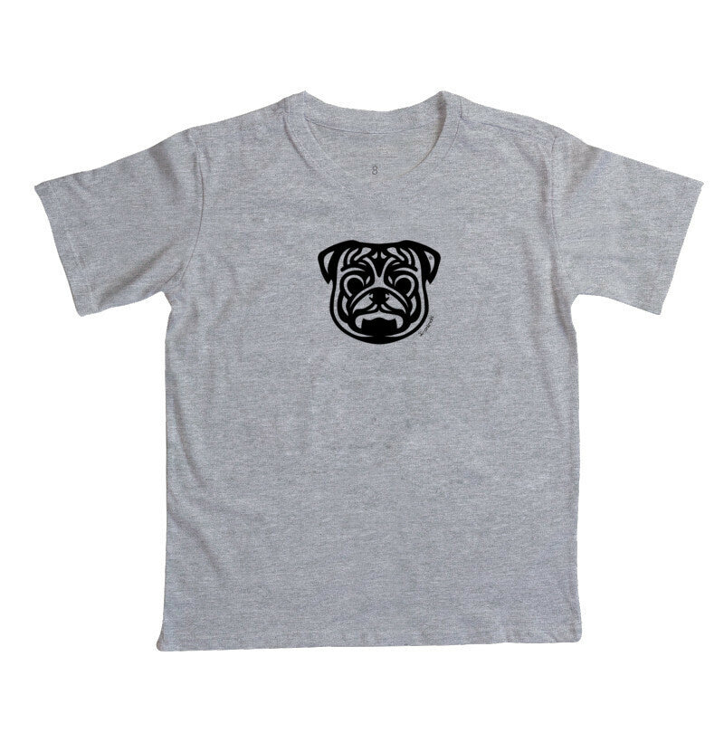 Camiseta Infantil Pug - Tribal