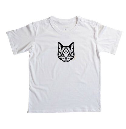 Camiseta Infantil Gato Tigrado - Tribal