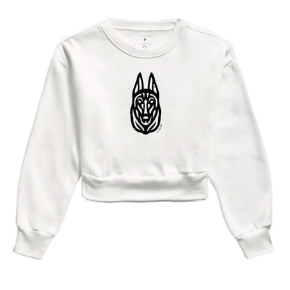 Moletom Cropped Malinois - Tribal