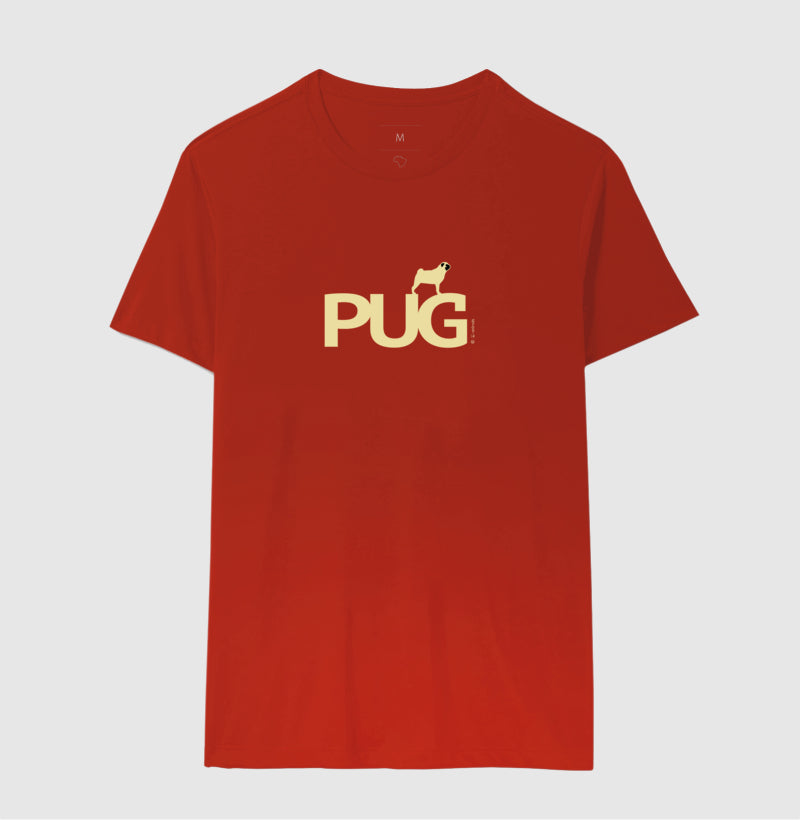 Camiseta Pug - Identidade