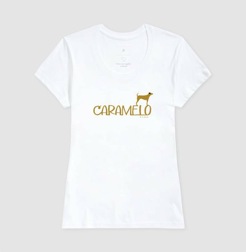 Camiseta cachorro Caramelo - Identidade